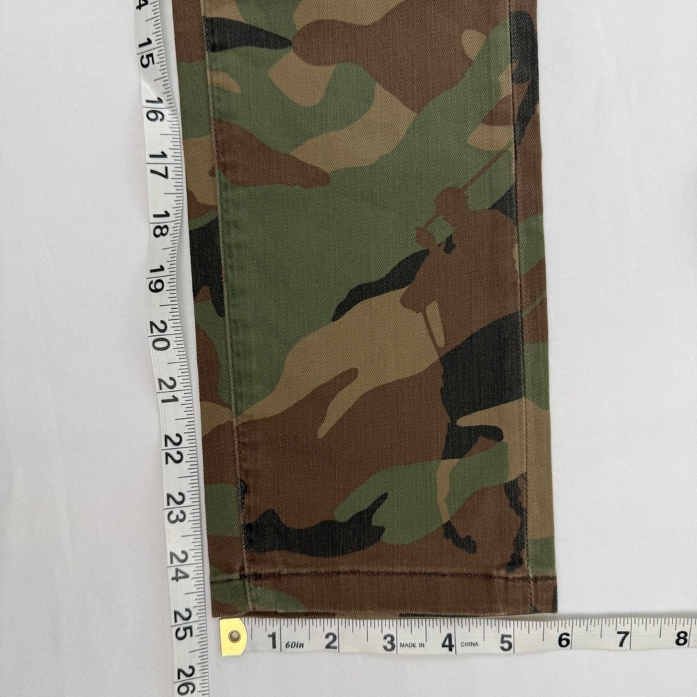 Polo Ralph Lauren Kids Sullivan Slim Camo Pants Green Brown Sz 10 Adjustable New - Picture 7 of 8